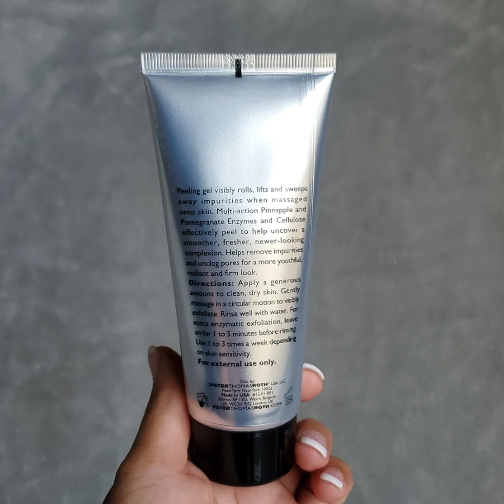 🆕️ PETER THOMAS ROTH Exfoliating FIRMx Peeling Gel (100 ml/ 3.4 fl. oz) - Picture 6 of 6